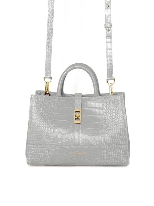 Shop Teddy Blake Lola Croco 10" In Lightgrey