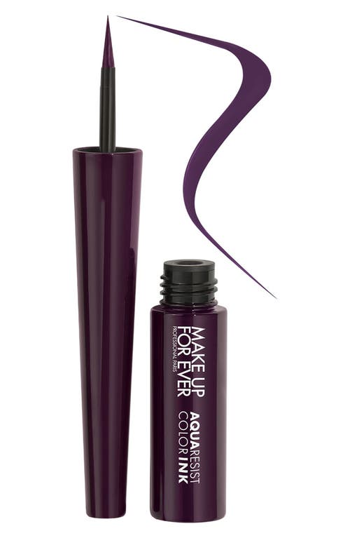 Aqua Resist Color Ink 24HR Waterproof Liquid Eyeliner in 04 - Matte Plum