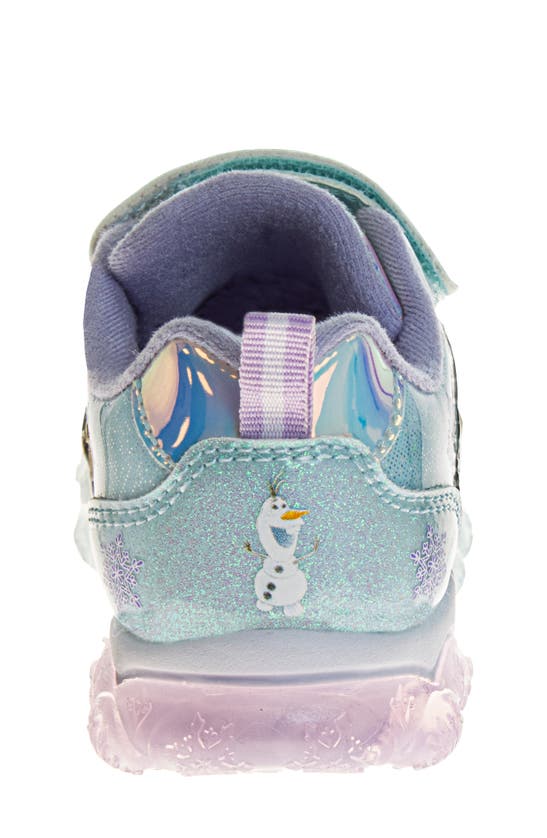 Shop Josmo Kids' Frozen Light Up Sneaker In Blue