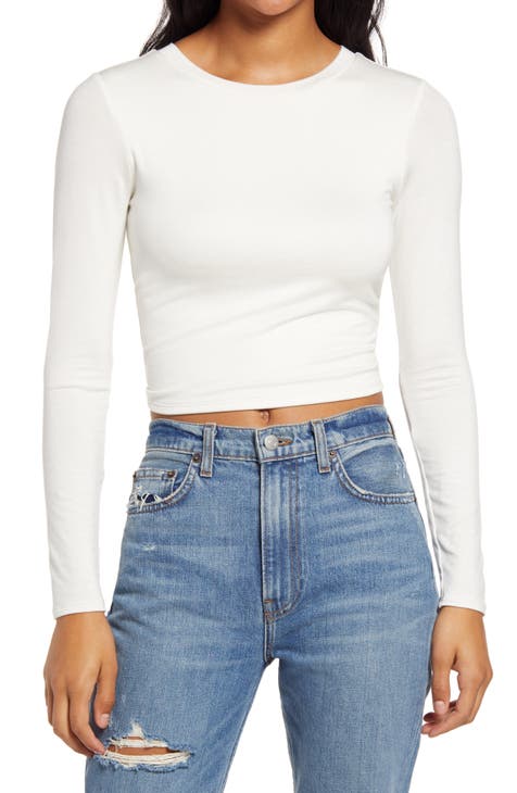 white long sleeve shirts | Nordstrom