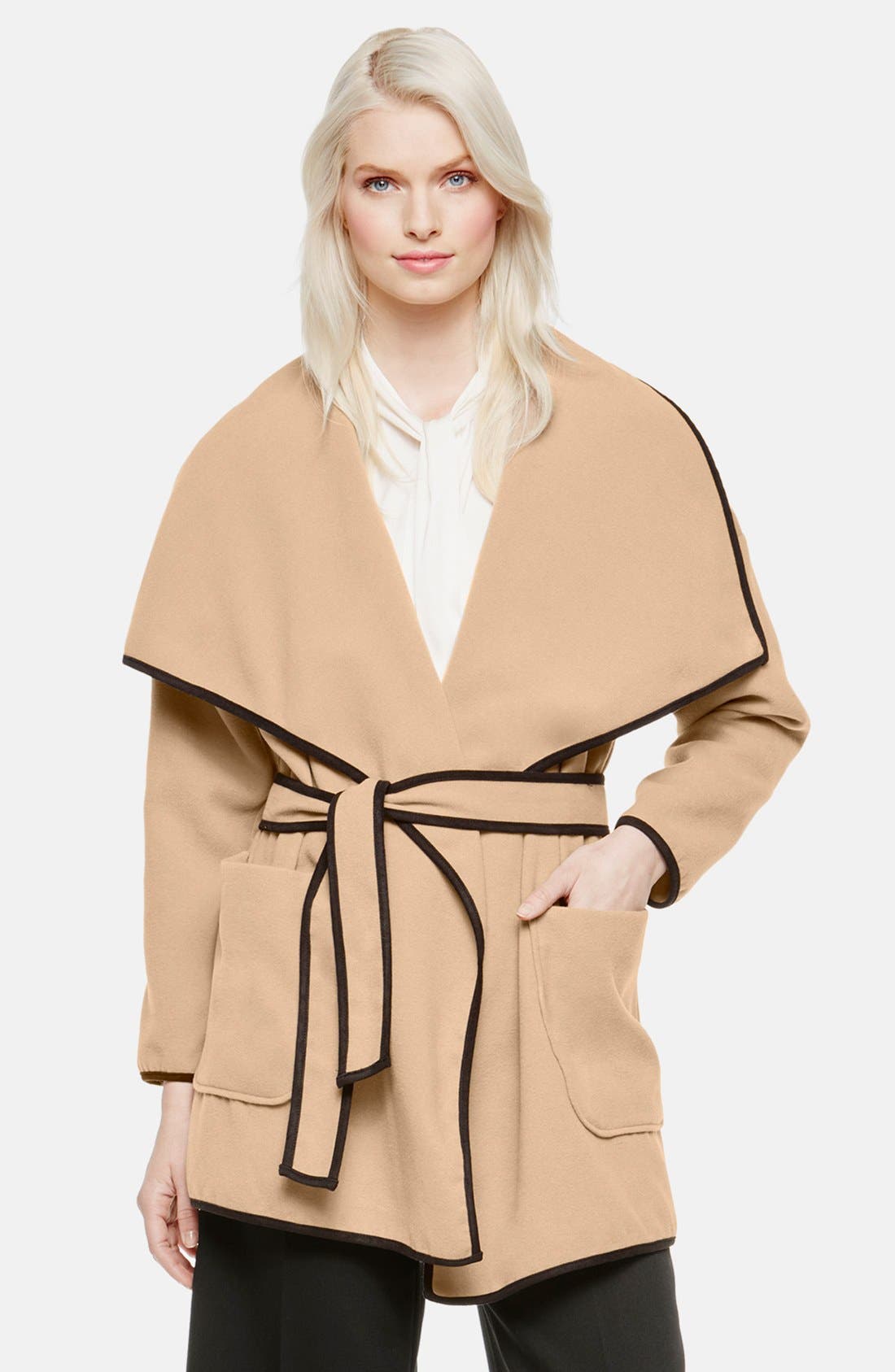 vince camuto wrap coat