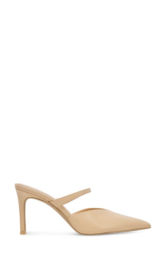 Shop Dolce Vita Kanika Pointed Toe Pump In French Vanilla Patent Leather