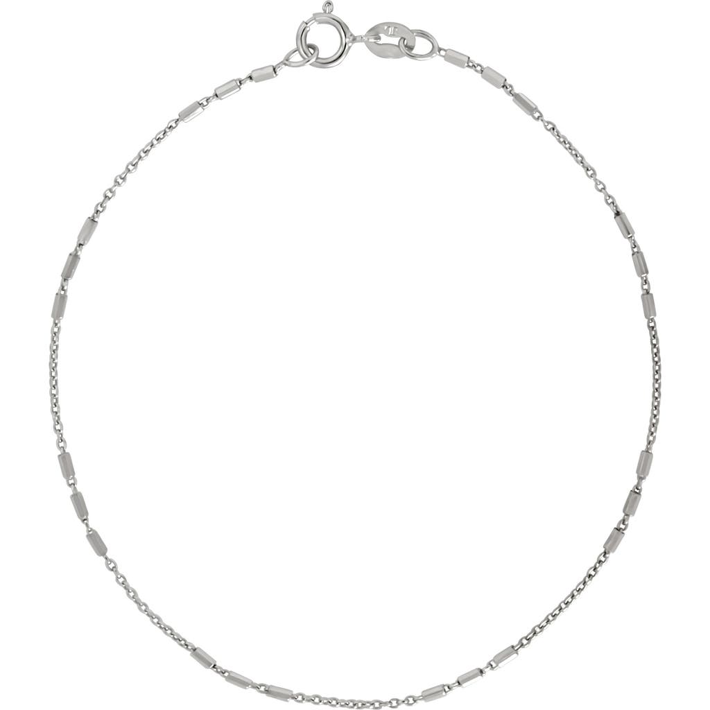 Bony Levy 14k Gold Station Bracelet In 14k White Gold