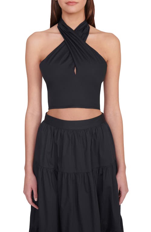 STAUD Kai Crop Halter Top at Nordstrom,