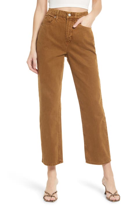 Til fods gidsel Gentage sig Women's Brown Jeans & Denim | Nordstrom