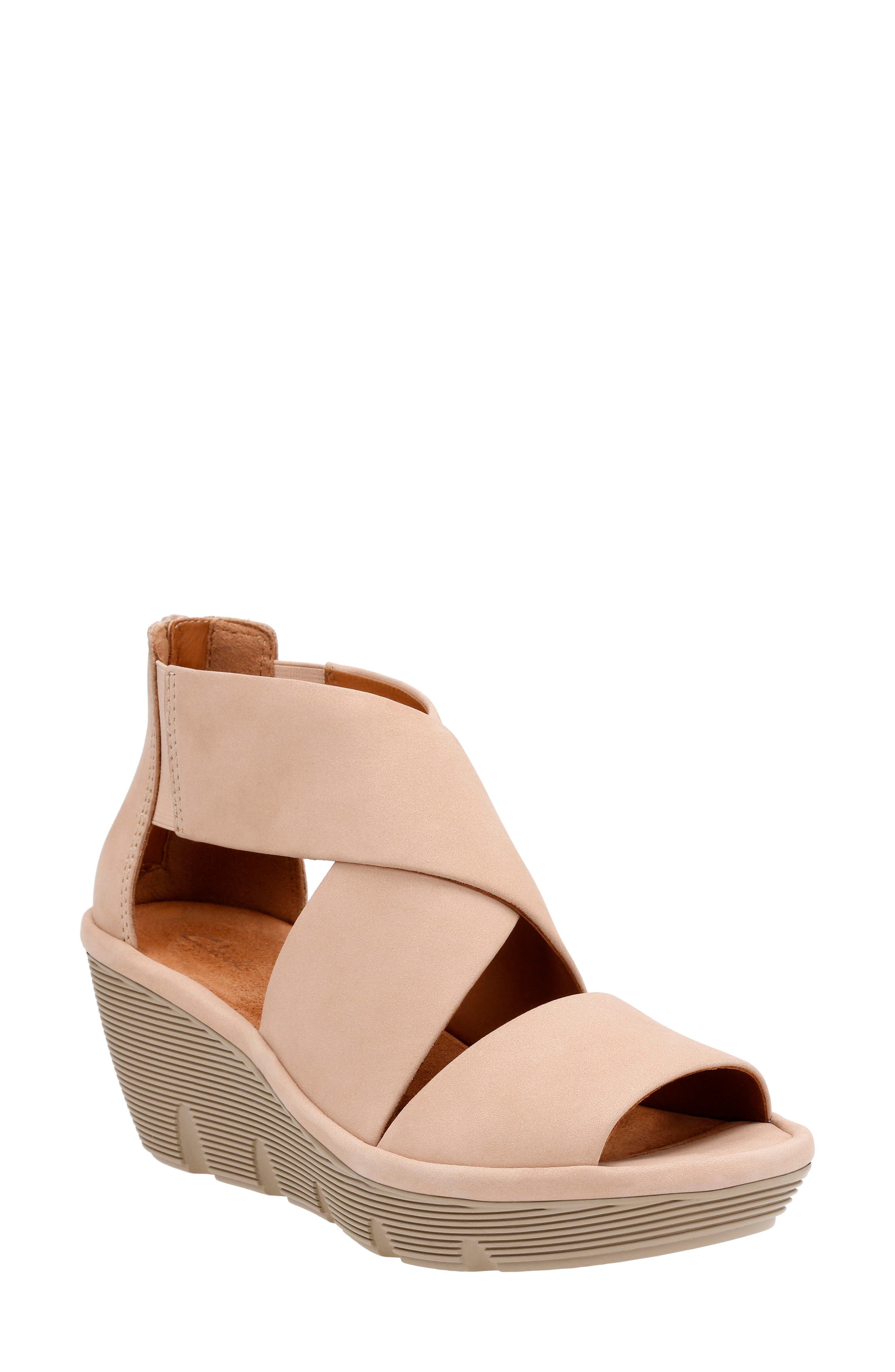 Clarks | Clarene Glamour Wedge Sandal 