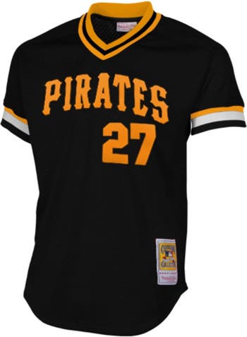 Mitchell & Ness Pittsburgh Pirates Kent Tekulve 1982 Cooperstown Collection  Authentic Practice Jersey - Black