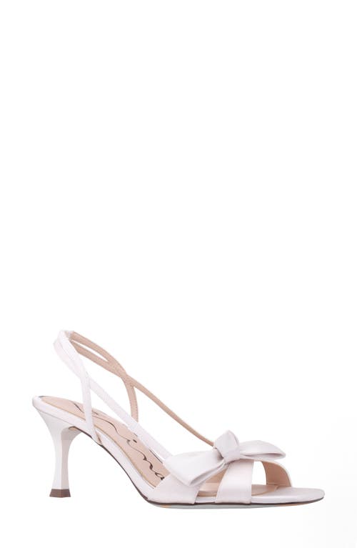 Nina Lizette Slingback Sandal In Ivory