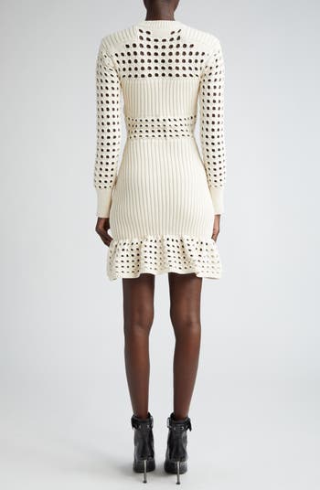 White mini sale sweater dress