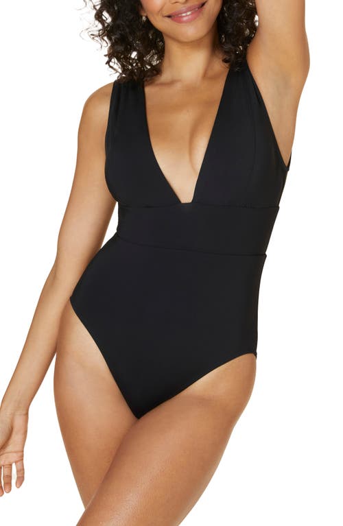 Andie Mykonos One-Piece Swimsuit in Black