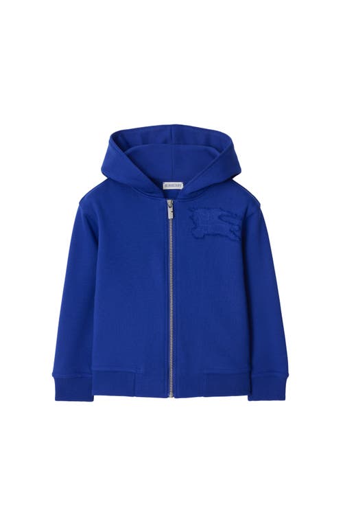 BURBERRY BURBERRY EKD COTTON ZIP HOODIE 