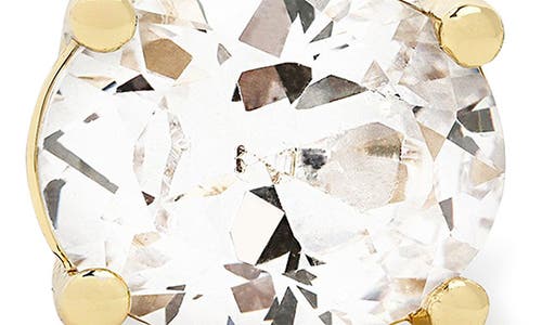 Melinda Maria Hello Gorgeous Stud Earrings In Goldhite