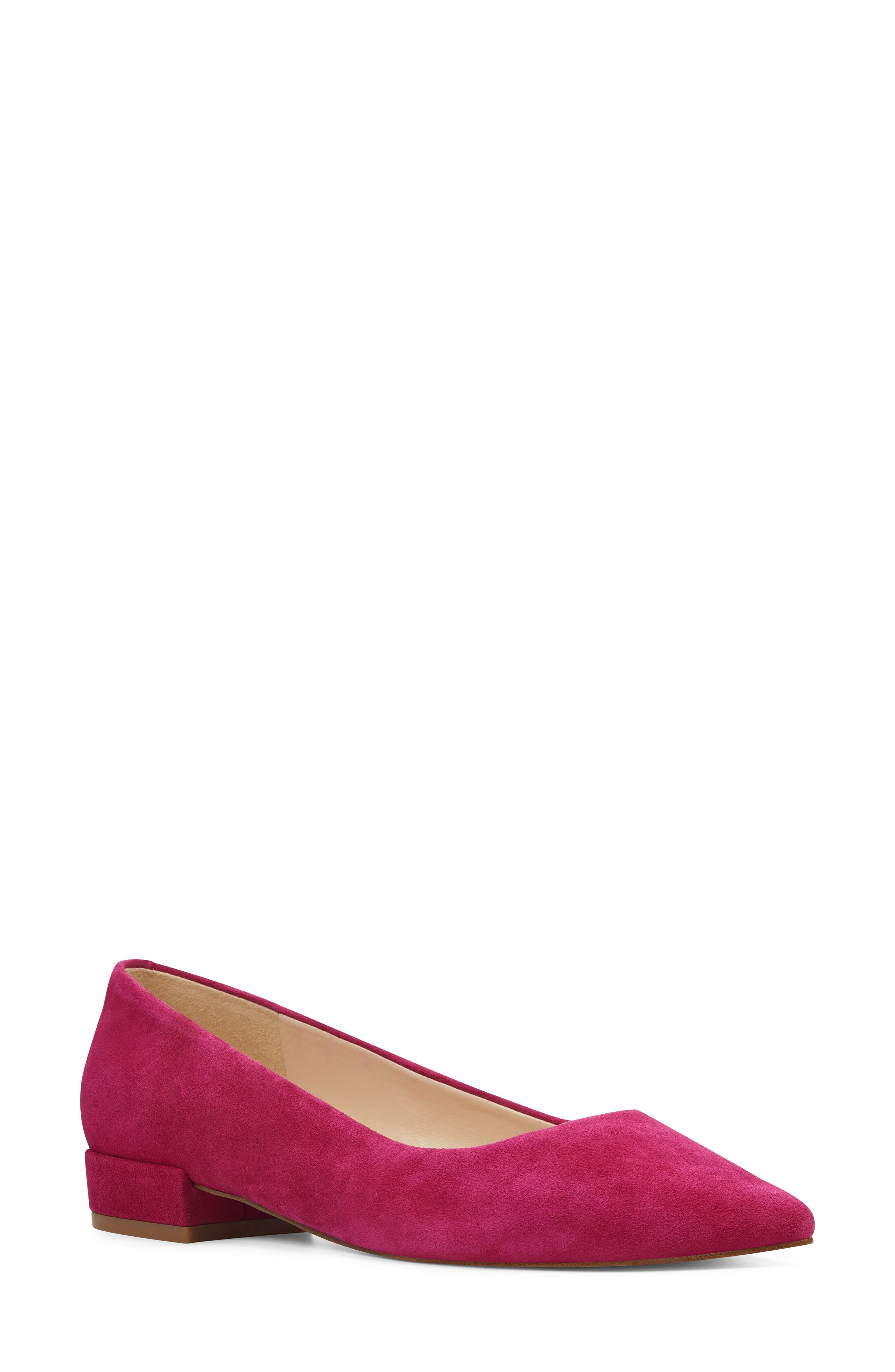 Nine West Fayth Pointy Toe Pump- Pink