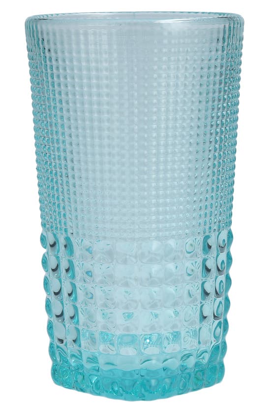 Shop Fortessa Malcolm Set Of 6 Iced Beverage Glasses In Blue