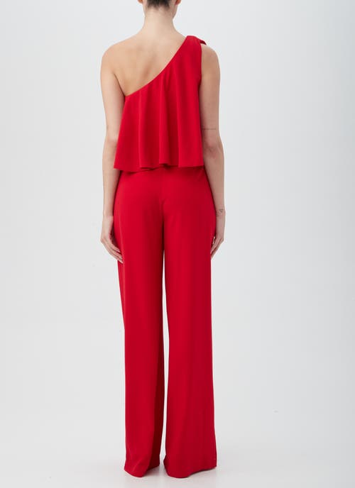 Shop Trina Turk Royal Jumpsuit In Red Spark