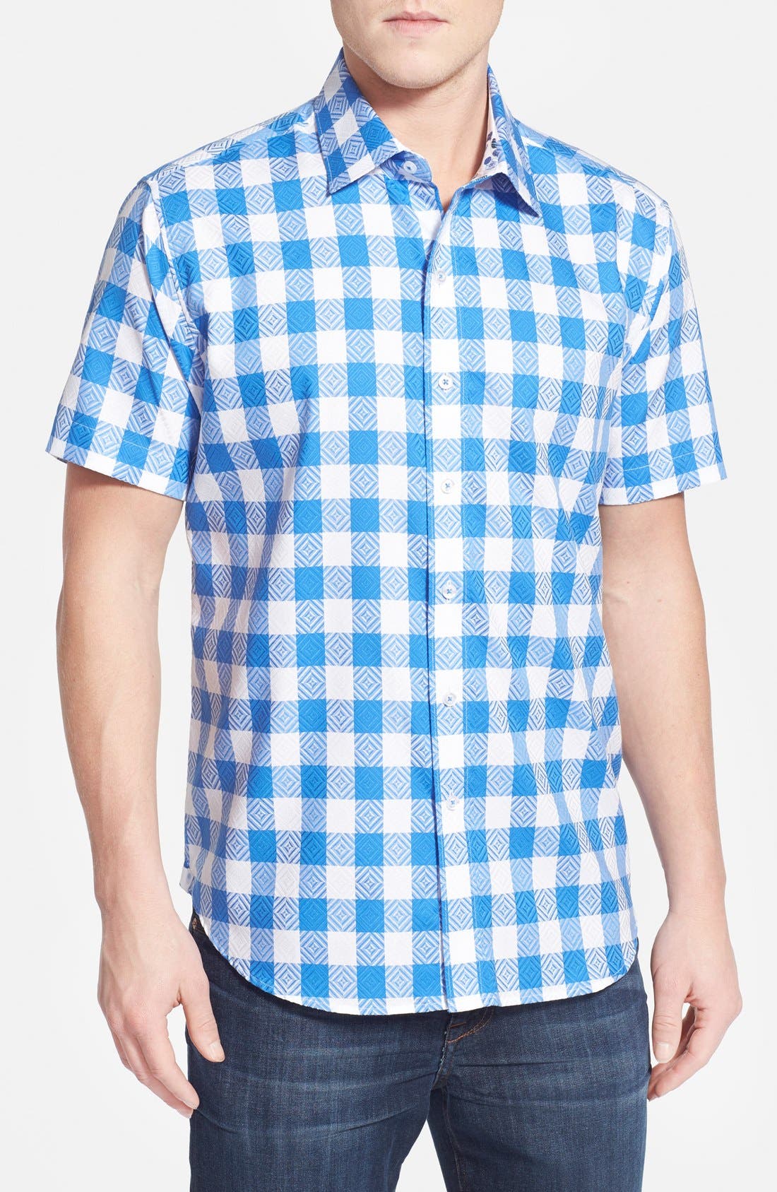 Robert Graham 'Stall' Classic Fit Short Sleeve Sport Shirt | Nordstrom