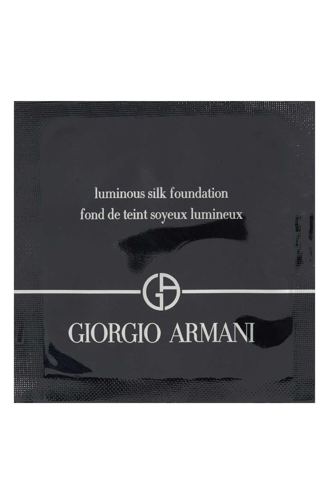 giorgio armani foundation tester