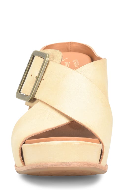 Shop Kork-ease ® Samara Block Heel Platform Sandal In Yellow F/g