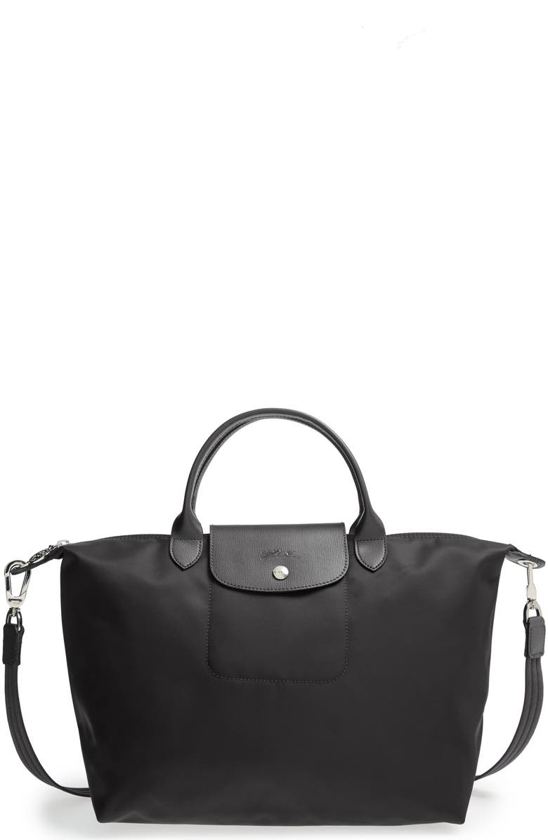 Longchamp 'Medium Le Pliage Neo' Nylon Top Handle Tote, Main, color,