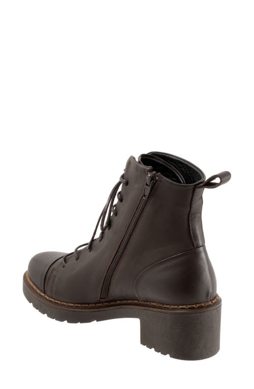 Bueno Nikita Lace-up Boot In Brown