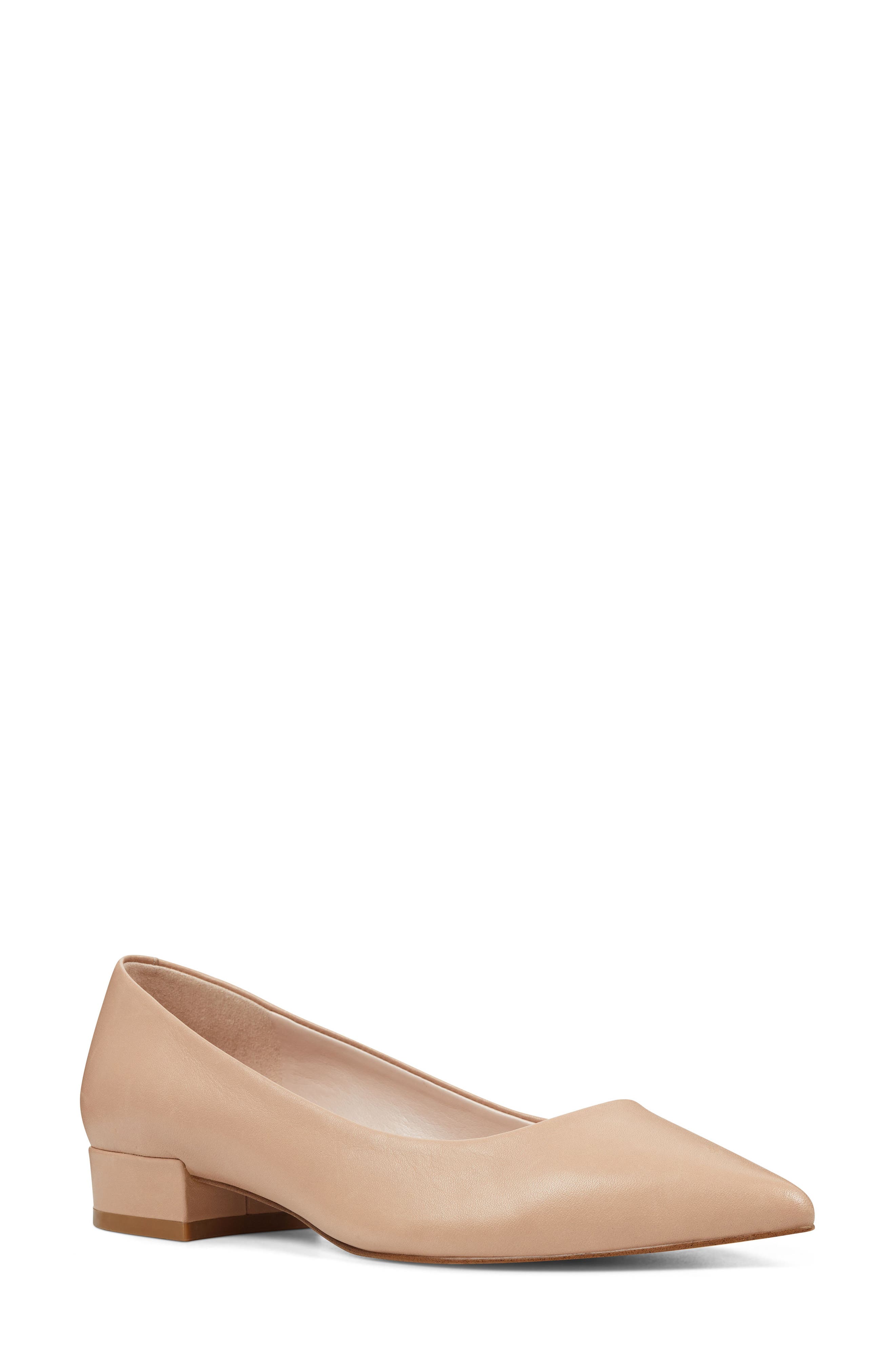 Nine West Fayth Pointy Toe Pump, Beige
