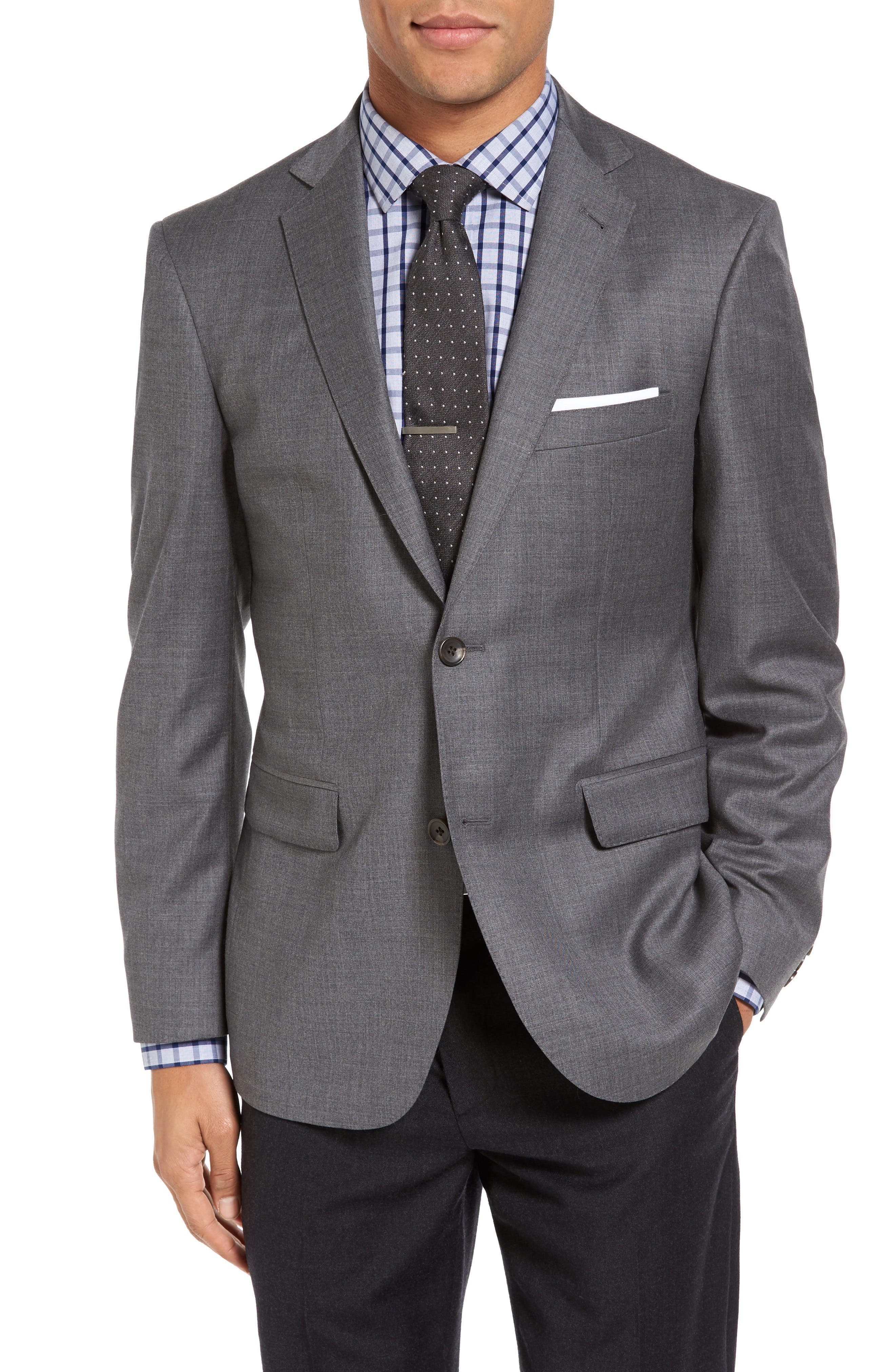 Strong Suit Espada Trim Fit Wool Blazer Nordstrom