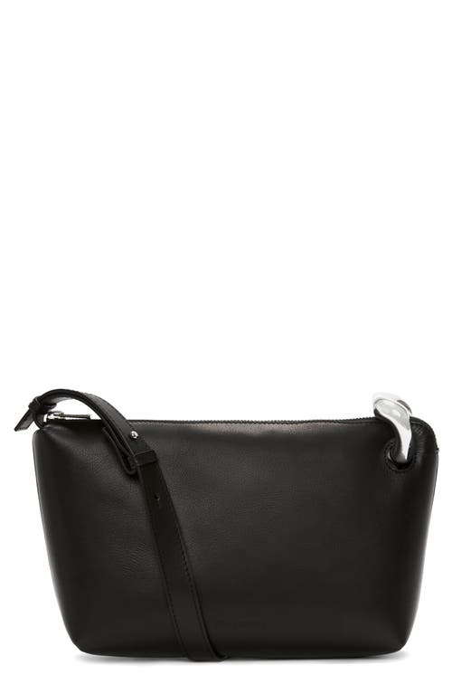 JW Anderson The JWA Corner Leather Crossbody Bag in Black at Nordstrom