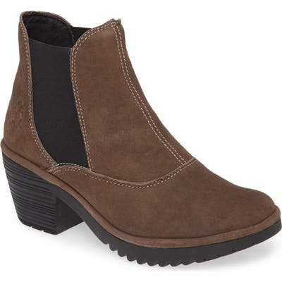 Fly London Wote Chelsea Boot - Grey