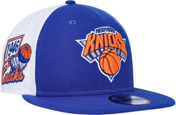 Knicks LITTLE-BIG POP SNAPBACK White-Black-Orange Hat