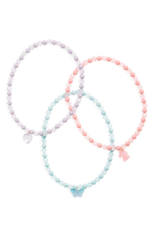 Capelli New York Kids' Assorted Set of 3 Bead Necklaces in Multi at Nordstrom