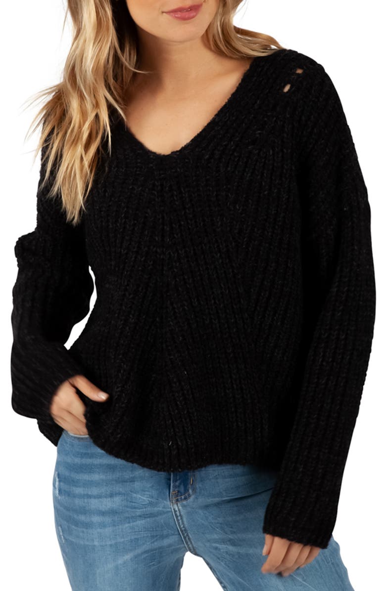Rip Curl V-Neck Sweater | Nordstrom