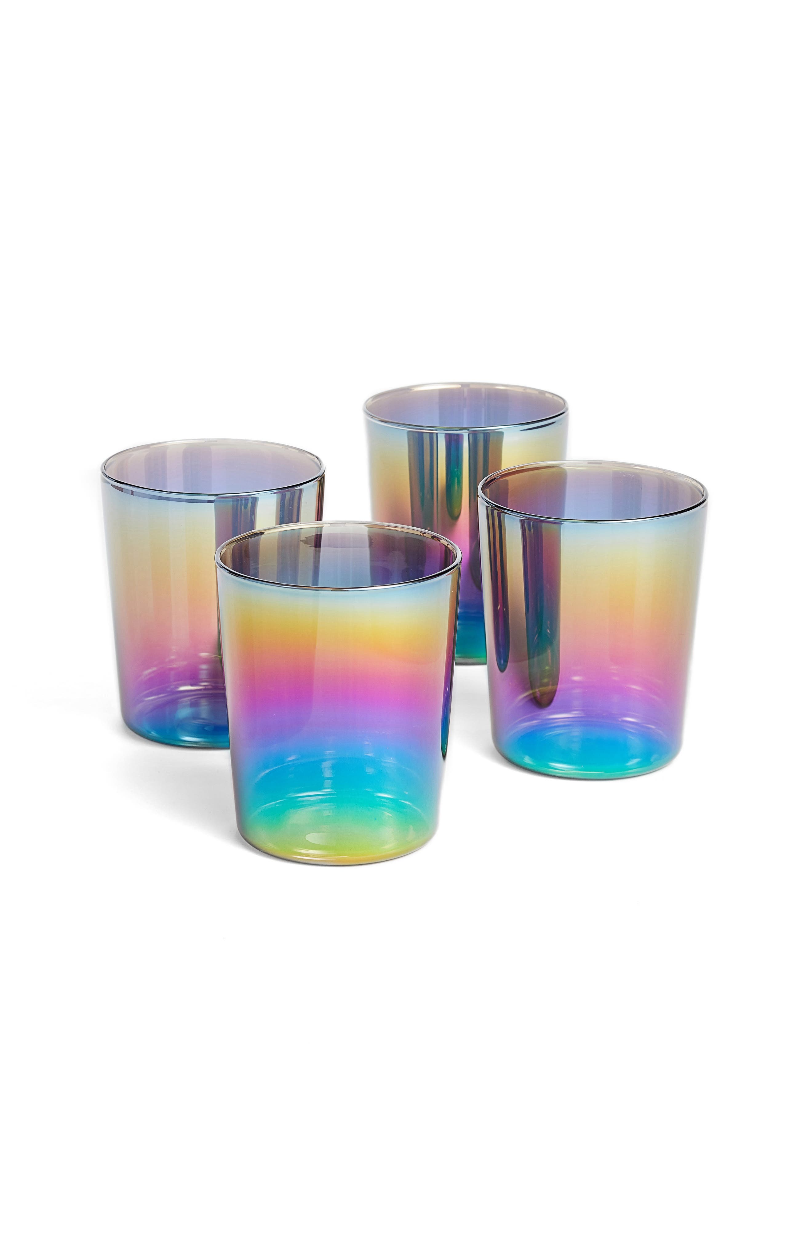 MoMA Design Store Shimmerware Set of 4 Rocks Glasses Nordstrom