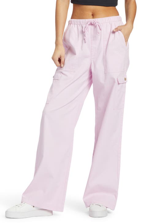 Alexia Denim Cargo Pants (Pink Wash) - Laura's Boutique, Inc
