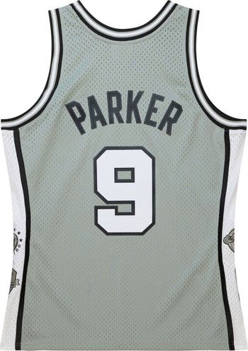 Tony Parker Signed Mitchell&Ness San Antonio Spurs Jersey
