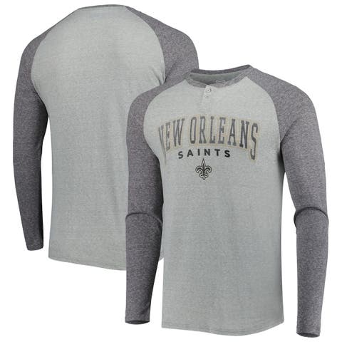 Concepts Sport Black/heathered Grey New Orleans Saints Big & Tall T-shirt &  Trousers Sleep Set