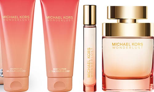 MICHAEL KORS MICHAEL KORS WONDERLUST EAU DE PARFUM GIFT SET $186 VALUE 