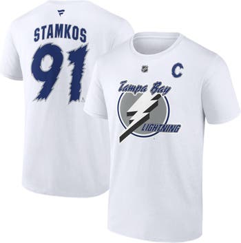 Steven Stamkos Tampa Bay Lighting Blue Player Jersey Kit Numbers