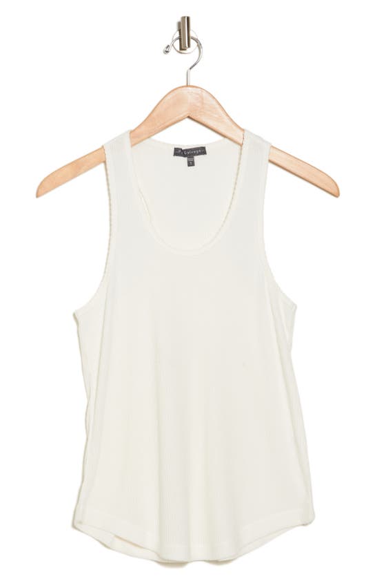 Pj Salvage Racerback Tank Top In Ivory