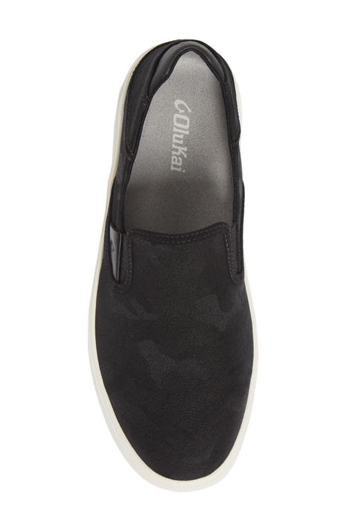 Shop Olukai Lae'ahi Pa'i Slip-on Sneaker In Lava Rock/ke Au Camo