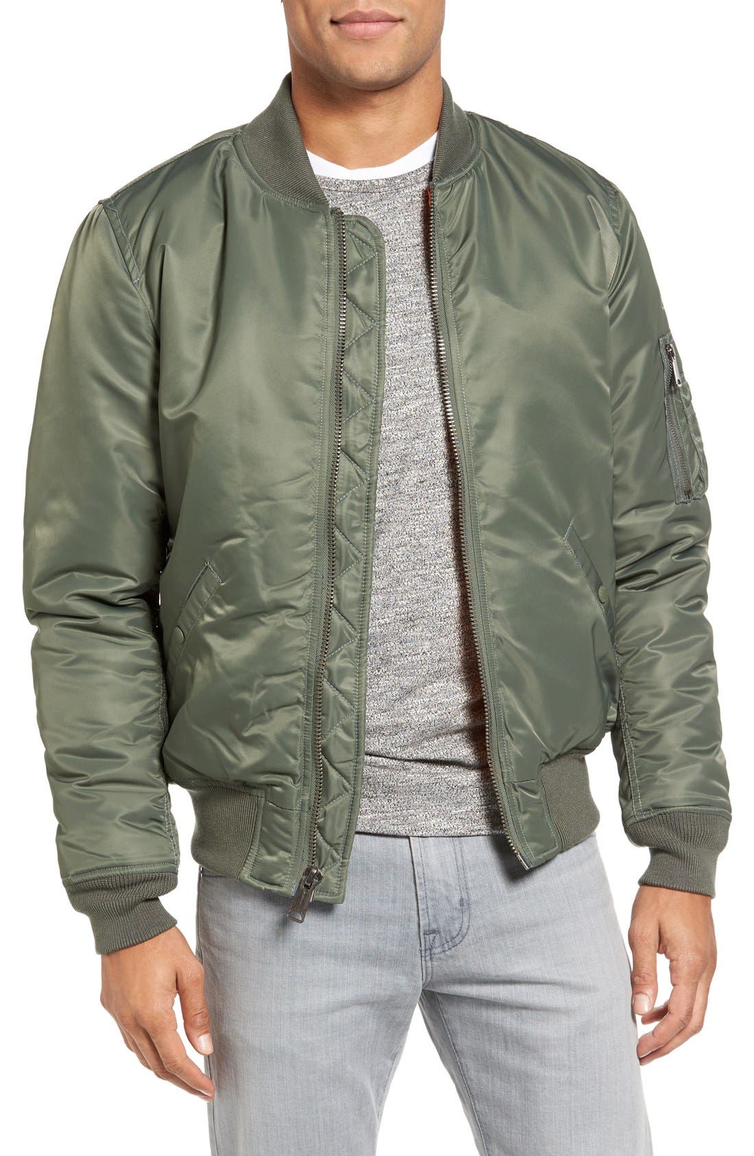 Schott Nyc Ma 1 Flight Jacket Nordstrom Rack