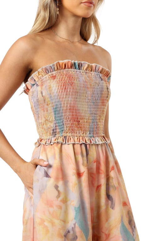 Petal And Pup Petal & Pup Cammy Strapless Jumpsuit In Neutral