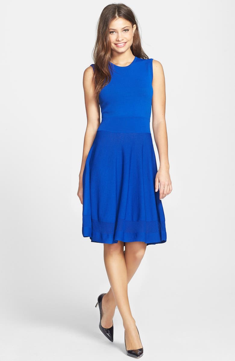 Marc New York by Andrew Marc Fit & Flare Sweater Dress | Nordstrom