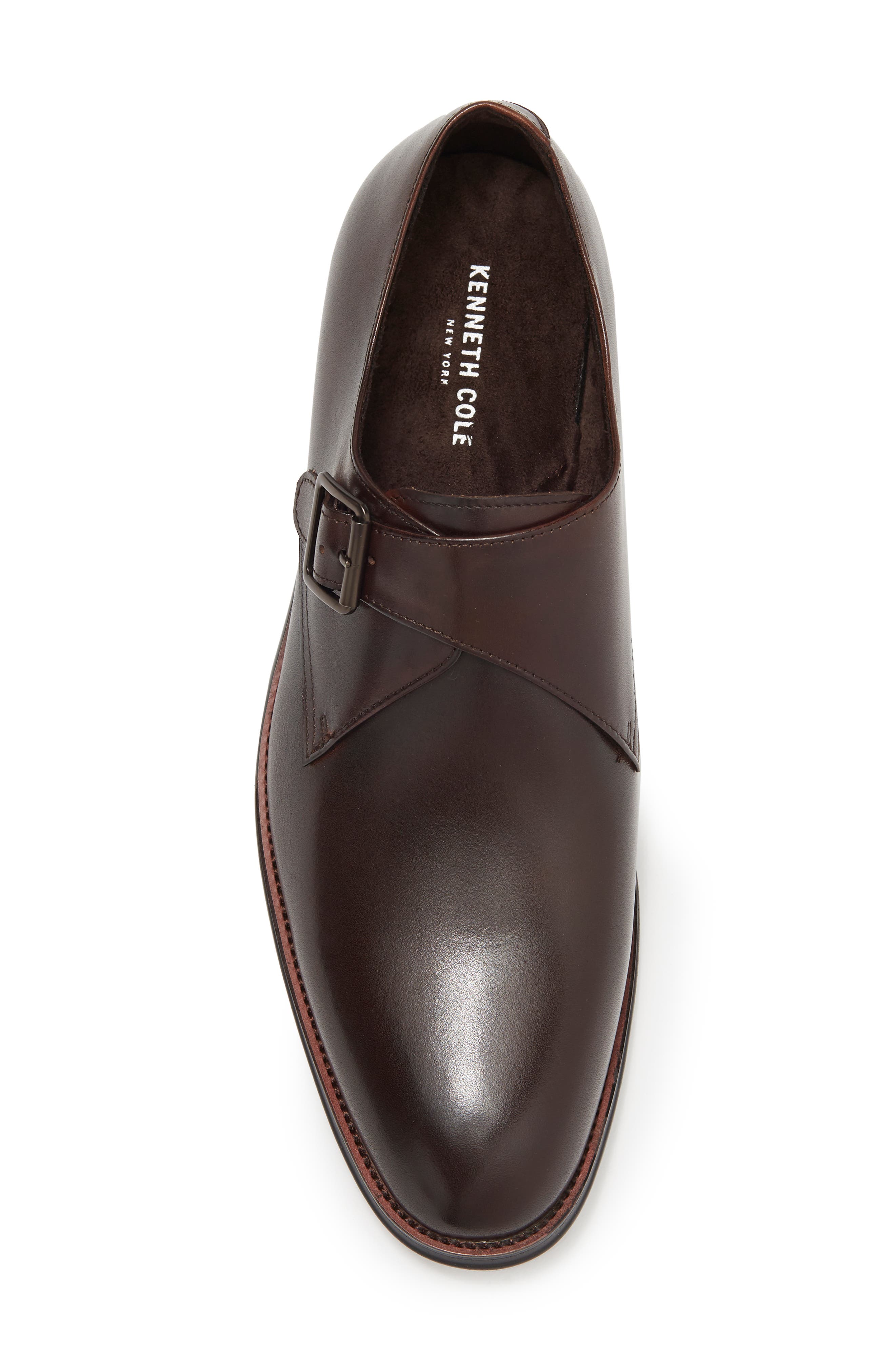 Kenneth Cole | Tristian Monk Strap Shoe in Brown, Size: 8