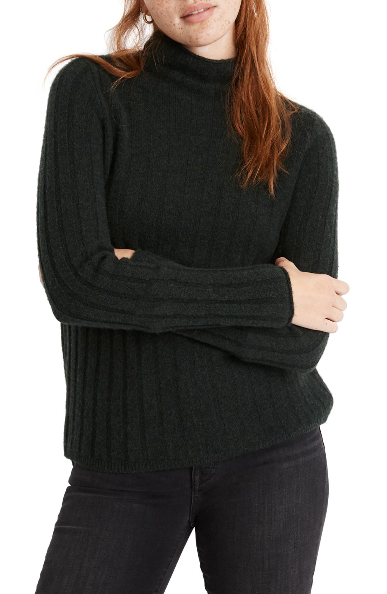 madewell black turtleneck