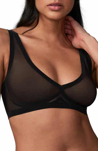 Gilligan O'Malley Brushed Micro Triangle Bralette X-SMALL