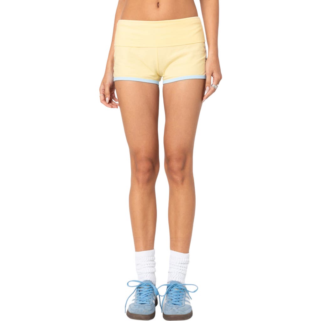 EDIKTED EDIKTED LUCKY FOLDOVER SHORTS