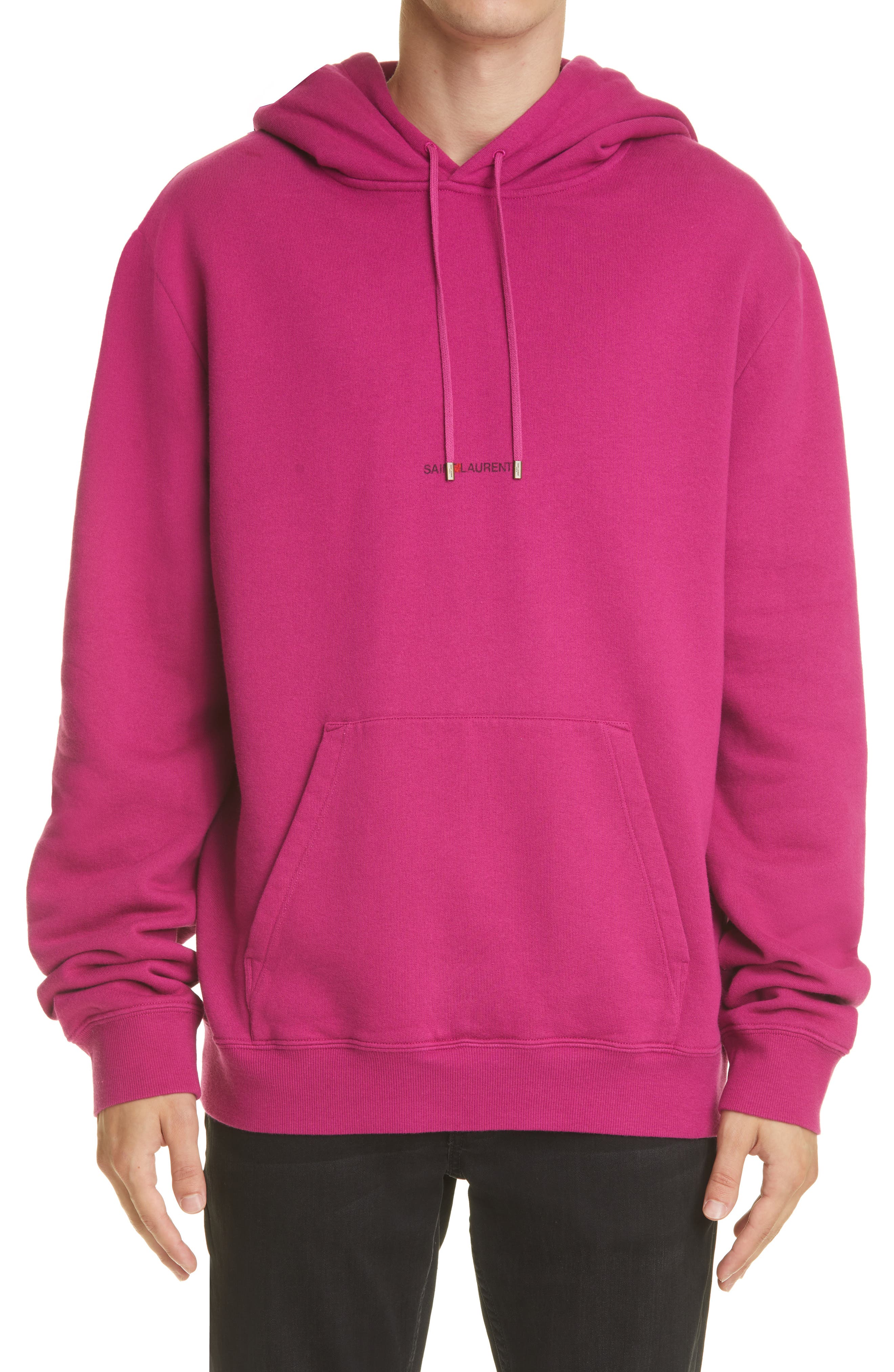 hot pink zipper hoodie