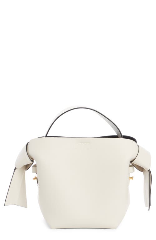 Acne Studios Musubi Mini Bag In White/black