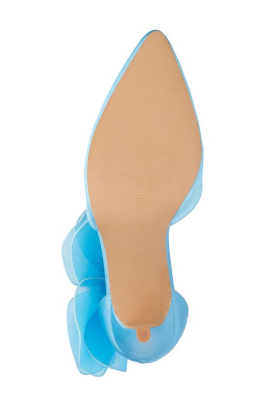Shop Fashion To Figure Meadow Floral Pump In Neon Blue