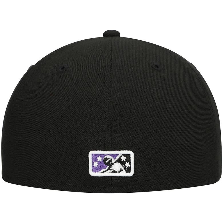 New Era Black Winstonsalem Dash Authentic Collection Road 59fifty